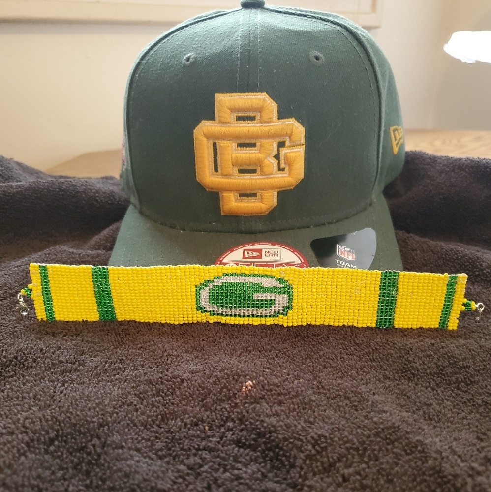 Mens Greenbay Packers bracelet